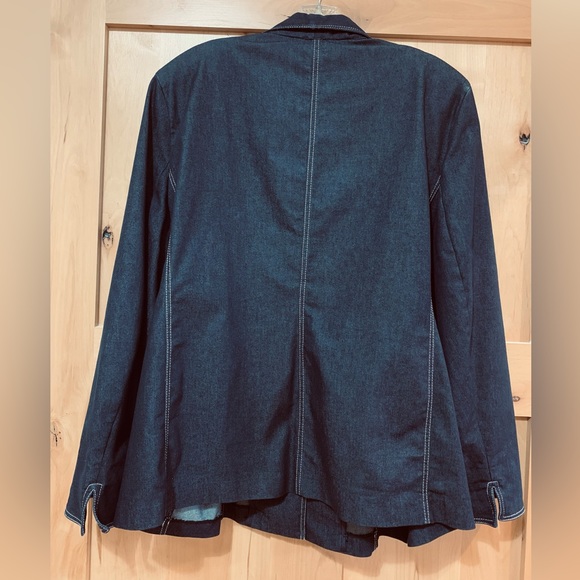 Julie Mitchell Denim Collection jacket Sz 18 - Picture 2 of 10